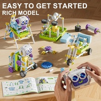Robot éducatif 36 en 1, blocs de construction modèle STEM, expérience scientifique, assemblage de bricolage, projets d'ingénierie électrique, jouets de construction
