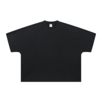 Ropa de calle Diseño personalizado Buena calidad Y2K Logotipo personalizado Manga corta Boxy Camiseta de alta calidad para hombres