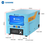 SUNSHINE L2 Meilleure machine de laminage OCA 2 en 1 Machine de laminage d'écran LCD pour téléphone portable Ajustement et réparation de débullant