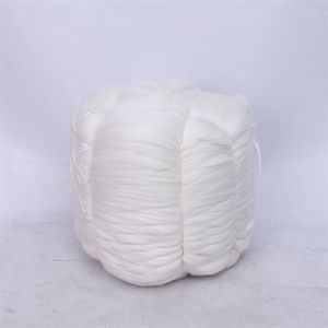 Sharrefun <span class=keywords><strong>Cachemire</strong></span> 100% de <span class=keywords><strong>chèvre</strong></span> de Mongolie Intérieure, haut de gamme, peigné, blanc, 16.0-16.5MIC/44-46MM pour le filage de fil peigné - Product Image 6