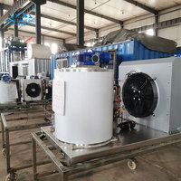 Système de production automatique de glace en flocons de 3 tonnes pour les usines de produits de la mer, la refroidissement de l'aquaculture et les applications industrielles