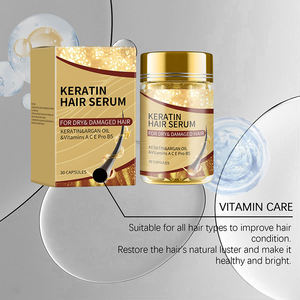 เซรั่มน้ำมันหอมระเหยเคราตินสำหรับบำรุง<span class=keywords><strong>ผม</strong></span>วิตามินวีแกนบำรุงการเจริญเติบโตฉลากตามสั่ง - Product Image 5