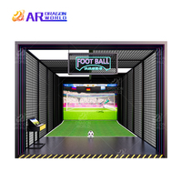 Simulateur de football AR, jeu de projection sportive en salle, équipement de jeu interactif par projection AR pour le divertissement