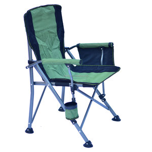 Portable Multifunctional Modern Design Iron Frame Oxford Fabric Lounge <b>Chair</b> with Armrests for Camping Gym <b>Garden</b> Use - Product Image 4