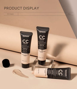 QUIYUM Corretor de Cor Hidratante de Marca Privada, Longa Duração, FPS 15, Maquiagem CC Cream - Product Image 3