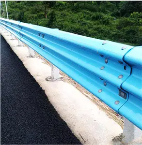 Odm Oem Corrugated Steel Plate Roadway Anti-collision Metal Traffic Barrier Roadside Safety Highway Guardrail Guard Rail