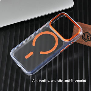 Étui de protection antichoc Armor Design avec protection contre les chutes intégrée, PC+TPU premium, caméra métallique, étui de téléphone magnétique puissant pour 17 Pro Max - Product Image 4