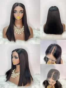 5x5 SDD ST HD peluca con malla frontal 100% cabello humano Super doble dibujado recto largo para trenzar estilo Vía Láctea - Product Image 3