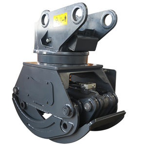 Grappin hydraulique pour excavatrice Xuvol 150P, grappin d'excavatrice avec rotation hydraulique à 360°, pinces d'excavatrice - Product Image 4