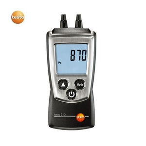 Manomètre numérique de pression différentielle Testo 510 0-100 hPa, outil de mesure de précision industrielle - Product Image 1