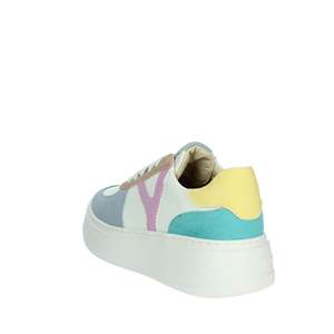 Zapatillas Donna K-10525 Blancas y Rosas, Estilo Chunky con Plataforma - Product Image 2