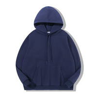Sweat à capuche décontracté de couleur unie pour l'hiver Sweat-shirt à capuche design bouffant pour garçons Tops pour hommes