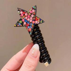 Per bambini riccio linea telefonica elastico arcobaleno cravatte per bambini alta coda di cavallo Non danneggiante <span class=keywords><strong>capelli</strong></span> <span class=keywords><strong>capelli</strong></span> carini accessori per <span class=keywords><strong>capelli</strong></span> per bambini - Product Image 6