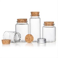 Bouteilles en verre miniatures de 30 mm de diamètre, prix d'usine, capsules à message de vœux, capsules à message de vœux, capsules à message de vœux avec papier à message