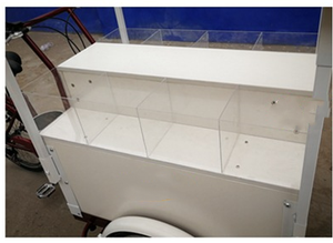 รถสามล้อขายผลไม้ รถสามล้อขายสลัด รถสามล้อขายกาแฟแบบลอยตัว ปี 2025 ผู้ผลิตมืออาชีพ รับผลิตตามสั่ง - Product Image 5