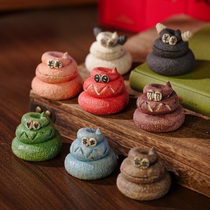 MSH <span class=keywords><strong>Zen</strong></span> Ornements culturels et créatifs pour animaux de compagnie Porte-bâton d'encens en céramique - Product Image 1