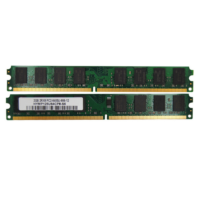 Bulk Desktop DDR2 ECC RAM 2GB 800MHz 16 Chips U-DIMM in Stock
