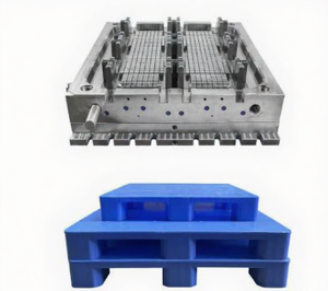 Moules d'injection plastique de haute qualité pour palettes, produits de fabrication plastique robustes pour la logistique d'entrepôt, plastique <span class=keywords><strong>Euro</strong></span> - Product Image 6