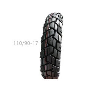 Nuovo Pneumatico <span class=keywords><strong>e</strong></span> Camera d'Aria per Moto Vintage 4.50-18 con Battistrada a Dente di Sega - Product Image 5