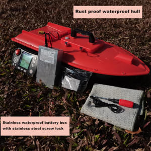 Jabo-Bateau d'appât Dauphin pour la pêche en eau salée avec coque étanche, GPS, retour automatique - Product Image 3