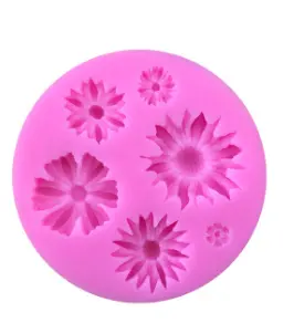 3D Rose Flower Silicone Molds Candy Polymer Mold Chocolate Party Baking Wedding Cupcake Topper Fondant Cake Decorating Tools