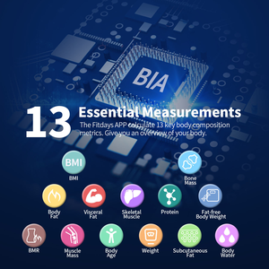 Home Body Fat <strong>Scale</strong> BMI Smart Link Phone Digital Wireless Glass - Product Image 6