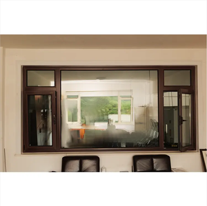 Rg100 2025 Thiết Kế Mới Nhất Giá Tốt Nhất Dọc Cửa Sổ Khuôn Cửa Sổ Ba Kính Nhôm Cửa Sổ Khuôn Cửa Sổ Cho Nhà - Product Image 4