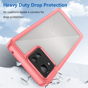 Coque de protection transparente en TPU acrylique colorée anti-traces de doigts pour <span class=keywords><strong>Asus</strong></span> <span class=keywords><strong>Zenfone</strong></span> <span class=keywords><strong>9</strong></span>, Xperia 5, 10V, 1 VI, et 11 Ultra 10 - Product Image 3