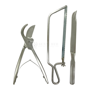 SY-XN11 Discount Price Surgical Postmortem Kit Stainless Steel <strong>Post</strong> <strong>Mortem</strong> Instruments Box <strong>Scissors</strong> Scalpel Handle Forceps - Product Image 5