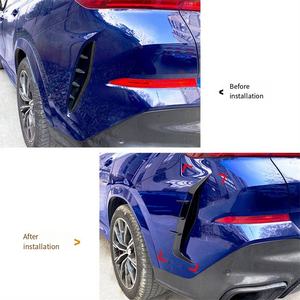 Veidt voor BMW X6 G06 Early <span class=keywords><strong>M</strong></span> Sport 2019-2022 Achterwinddeflector Ventilatie Autosticker Exterieur Modificatie Onderdelen - Product Image 5