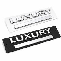 Emblème de voiture 3D personnalisé en ABS chromé, résistant aux intempéries, autocollant décoratif personnalisé, logo de votre marque, badge de calandre de voiture avec adhésif 3M