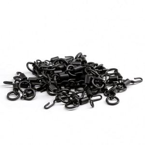 <span class=keywords><strong>Spinner</strong></span> Swivel pour Ronnie <span class=keywords><strong>Rig</strong></span>, accessoires de pêche à la carpe, hameçons pour montage de carpe, émerillons rotatifs, équipement de pêche à changement rapide - Product Image 6