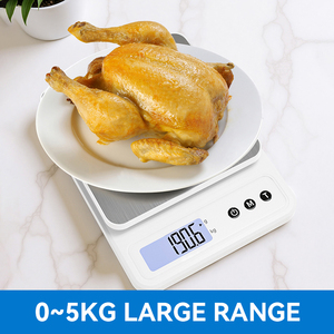 Fabrik preis Edelstahl Digitale Küchen waage 5kg | Multifunktion ale Batterie-Lebensmittel waage für Haus und Restaurant - Product Image 3