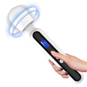 Vibrador con Pantalla LED, Estimulador de Clítoris y Pezones, Estimulador Corporal Completo, Masajeador con Varita AV para Adultos - Product Image 1