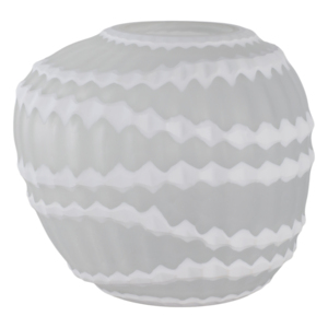 Ornamental Carved Glass Vase For Living Room Bedroom Office Decorative Flower Vase Stylish Display Piece - Product Image 1