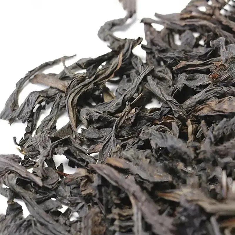 Big Red Robe Oolong Tea Leaf Chinese Wuyi Rock Da Hong Pao Tea Rolled Black Oolong Gaba Tea