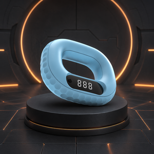 Contatore Elettronico Portatile <span class=keywords><strong>in</strong></span> Silicone Tascabile per Esercizi di Forza delle <span class=keywords><strong>Mani</strong></span>, Design Antisudore, Attrezzatura per Allenamento <span class=keywords><strong>Mani</strong></span> da Interno ed Esterno - Product Image 4