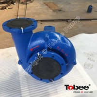 Pompe centrifuge horizontale à simple étage 8x6x14 et entraînement par moteur antidéflagrant pour fluide de forage ou boue industrielle