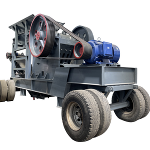 20tph Agricultural Mobile Rock Stone Quarry Crusher Sand Stone Crusher Drum Sieve/<b>vibrating</b> <b>Screen</b> Set for Gravel/excavator - Product Image 1