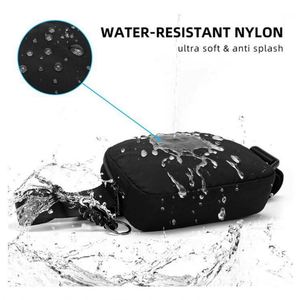 Custom Fashion Women Crossbody Running Belt Bag <b>Waterproof</b> Nylon Fanny <b>Pack</b> Women Sport Bum Waist Bag Chest Bag - Product Image 5