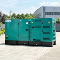 Générateur de haute qualité 250 kW 280 kW, générateur diesel alimenté par Cummins, type silencieux, démarrage automatique