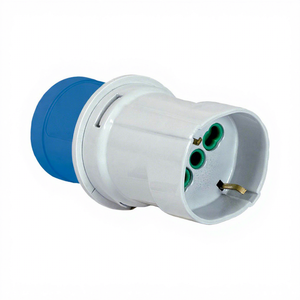 ปลั๊กอะแดปเตอร์ 107079 สีฟ้า ซ็อกเก็ต POLI V - Product Image 1