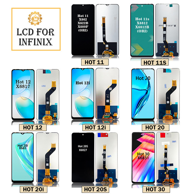 Display Pantalla Lcd Tactil Screen for Infinix Hot 30i for Tecno Pop7