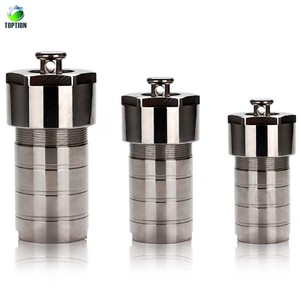 Reactor de Síntesis de Acero Inoxidable de 100 ml, Reactores de Autoclave Hidrotermal con Revestimiento de PTFE - Product Image 1