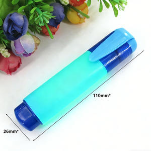 Stylo surligneur fluorescent de papeterie scolaire ODM/OEM, logo personnalisé, marqueur pour tableau d'affichage, cadeau promotionnel pour événements - Product Image 2