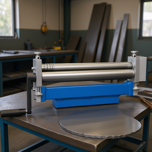 Machine à rouler les tôles 320 mm, épaisseur 1,2 mm, outil manuel de pliage de tôles - Product Image 2