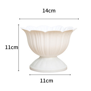Großhandel Römische Kleine Blumentöpfe, Ästhetische <span class=keywords><strong>Mini</strong></span>-Blumentöpfe für den Schreibtisch, Einfache und Kreative Sukkulenten-Kunststoff-Blumentöpfe - Product Image 6