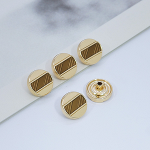 <span class=keywords><strong>Boutons</strong></span>-pression argentés en gros pour vêtements, vestes et pantalons - Product Image 4