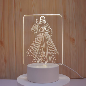 Ali d'Angelo LED <span class=keywords><strong>con</strong></span> Supporto, Centrotavola per Battesimo, Prima Comunione, Bomboniere per Bambini, Decorazioni per la Casa, Centrotavola per Cresima - Product Image 3