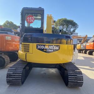 Japanese Used <b>Mini</b> Excavators Engineering Second Hand Crawler <b>Mini</b> Excavator KOMATSU <b>PC</b> 78US for Sale - Product Image 3